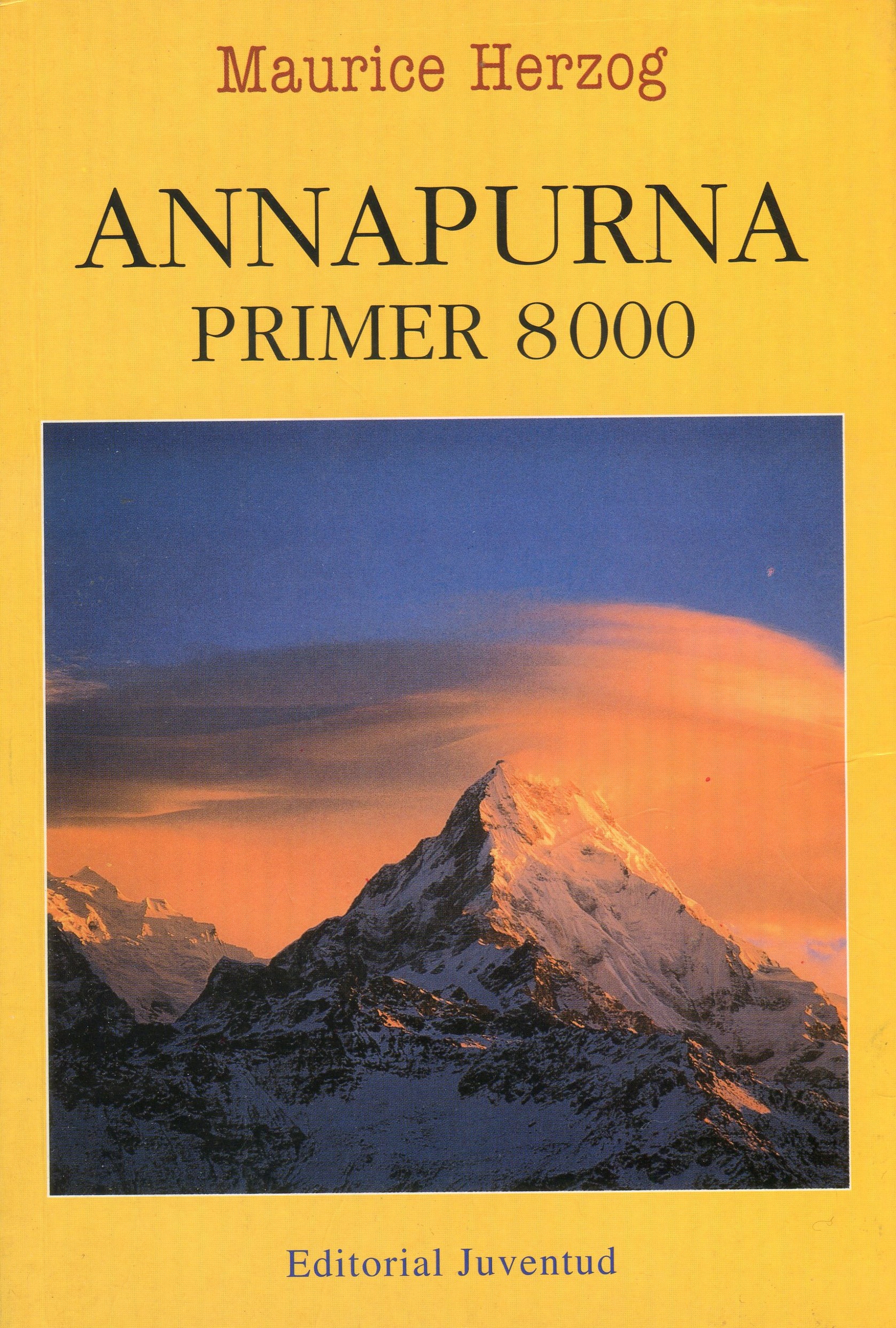 Annapurna : Primer 8000 - Portada